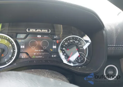 2022 Ram 1500 Laramie 4X4 5'7 Box из США, поврежденный, VIN 1C6SRFJT1NN108929